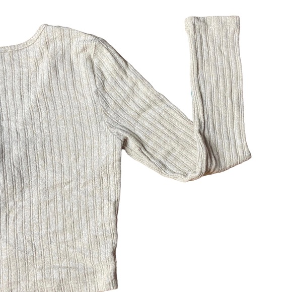TopShop Crop Sweater Open Front With Tie Size XS - Picture 12 of 16
